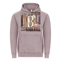 Vintage Zinc baseball Vintage Hoodie - MaliasSmallBusiness