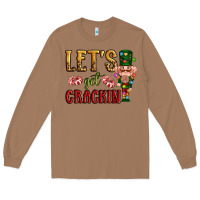 Toasted Coconut Let's get crackin Christmas Long Sleeve Tee - NancyCooperArtShop