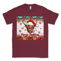 Merry Christmas Cow Classic Tee | Teevron