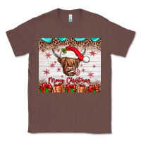 Chestnut merry christmas cow Classic Tee - JahusDesignShop