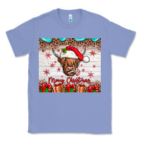Colony Blue merry christmas cow Classic Tee - JahusDesignShop