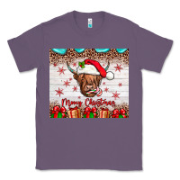 Lavender merry christmas cow Classic Tee - JahusDesignShop