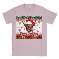 Lilac merry christmas cow Classic Tee - JahusDesignShop