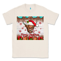 Natural merry christmas cow Classic Tee - JahusDesignShop