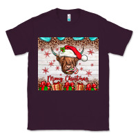 Plum merry christmas cow Classic Tee - JahusDesignShop