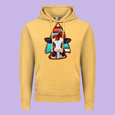 Baby Calf Arrowhead Vintage Hoodie Designed By Jasminsmagicworld