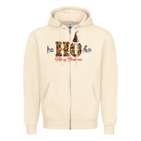 Sandshell Ho Ho Ho Merry Christmas Zipper Hoodie - Bettercallsaul