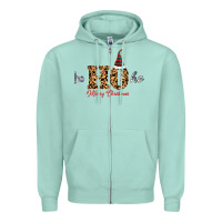 Seafoam Ho Ho Ho Merry Christmas Zipper Hoodie - Bettercallsaul