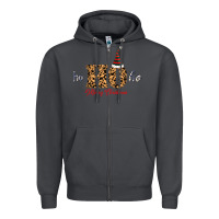 Smoke Ho Ho Ho Merry Christmas Zipper Hoodie - Bettercallsaul