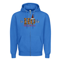 True Royal Ho Ho Ho Merry Christmas Zipper Hoodie - Bettercallsaul