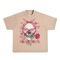 Burro valentine's day skull Urban Heavy Tee - MaliasSmallBusiness