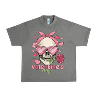 Tornado valentine's day skull Urban Heavy Tee - MaliasSmallBusiness