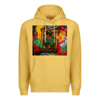 Antique Gold juneteenth black woman fashion girl Premium Hoodie - CowGirlArtShop