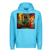 Ocean Blue juneteenth black woman fashion girl Premium Hoodie - CowGirlArtShop