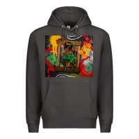 Smoke juneteenth black woman fashion girl Premium Hoodie - CowGirlArtShop
