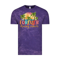 Cloud Purple forever chasing sunsets Vintage Tee - MaliasSmallBusiness