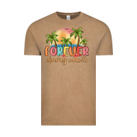 Vintage Coffee forever chasing sunsets Vintage Tee - MaliasSmallBusiness