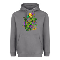 Storm mardi gras trex Heavyweight Hoodie - CowGirlArtShop