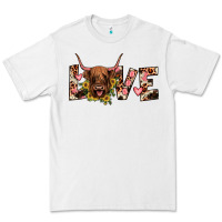 White highland cow love Premium Tee - JahusDesignShop