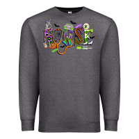 Charcoal Heather halloween nurse Premium Sweatshirt - CowGirlArtShop