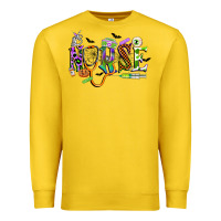 Lemon halloween nurse Premium Sweatshirt - CowGirlArtShop