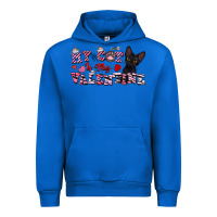 Cobalt my cat is my valentine Urban Hoodie - FaDigitalArtStudio