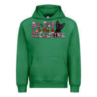 Emerald my cat is my valentine Urban Hoodie - FaDigitalArtStudio