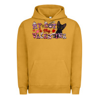 Pigment Peanut Butter my cat is my valentine Urban Hoodie - FaDigitalArtStudio