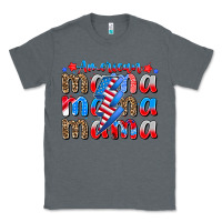 Charcoal Heather american mama Classic Tee - CowhideDigitalArt