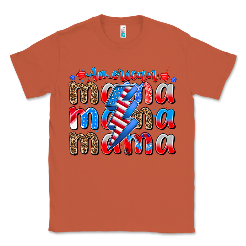 American Mama Classic Tee by CowhideDigitalArt | Teevron