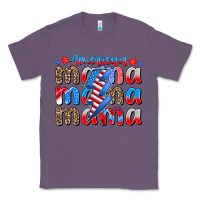 Lavender american mama Classic Tee - CowhideDigitalArt