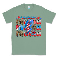 Sage american mama Classic Tee - CowhideDigitalArt