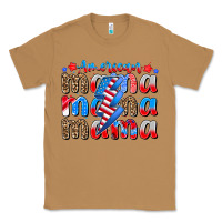 Toasted Coconut american mama Classic Tee - CowhideDigitalArt