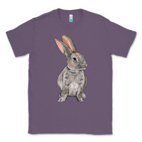 Lavender Easter bunny Classic Tee - NancyCooperArtShop