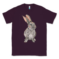 Plum Easter bunny Classic Tee - NancyCooperArtShop