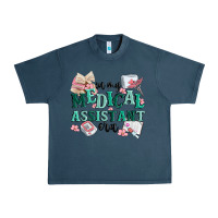 Midnight Navy in my medical assistant era Urban Heavy Tee - MaliasSmallBusiness