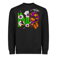 Black halloween np nurse practitioner Heavyweight Sweatshirt - NancyCooperArtShop