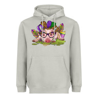 Moon Dust mardi gras pig Heavyweight Hoodie - CowGirlArtShop