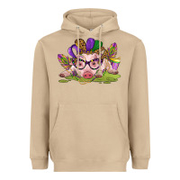 Mushroom mardi gras pig Heavyweight Hoodie - CowGirlArtShop