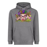 Storm mardi gras pig Heavyweight Hoodie - CowGirlArtShop