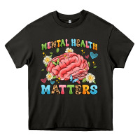 Asphalt mental health matters Heavy Core Tee - Artiststas