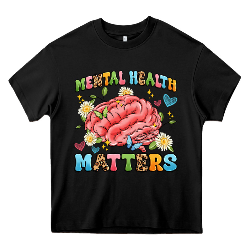 Mental Health Matters Heavy Core Tee by Artiststas | Teevron