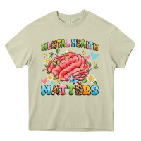 Mossy mental health matters Heavy Core Tee - Artiststas