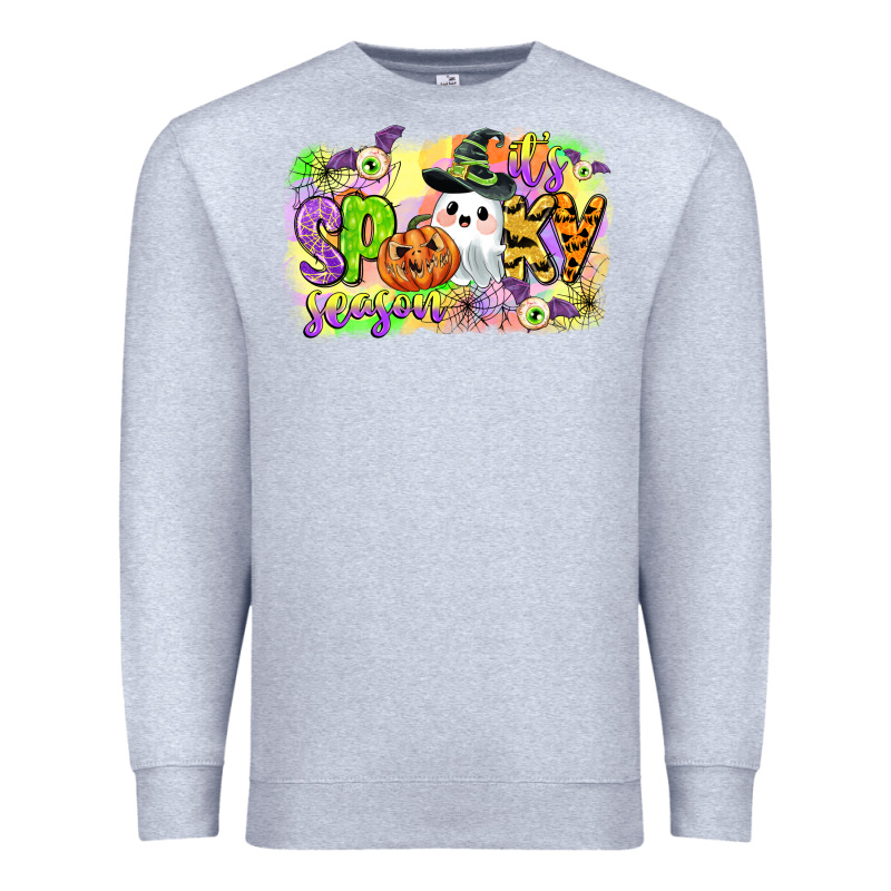 Its Spooky Season Premium Sweatshirt by CowGirlArtShop | Teevron
