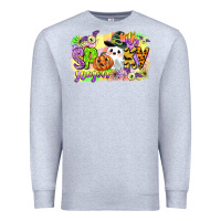 Heather Grey its spooky season Premium Sweatshirt - CowGirlArtShop