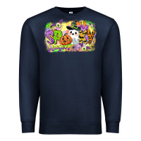 Navy its spooky season Premium Sweatshirt - CowGirlArtShop