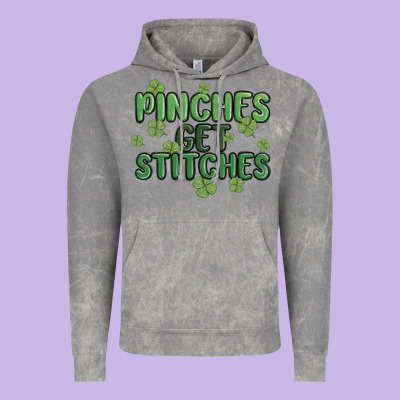 Pinches Get Stitches Vintage Hoodie Designed By Maliassmallbusiness