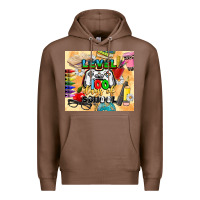 Chestnut level 100 days of school Premium Hoodie - CowGirlArtShop
