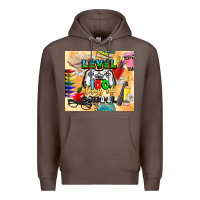 Coffee level 100 days of school Premium Hoodie - CowGirlArtShop