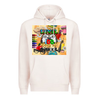 Pale Pink level 100 days of school Premium Hoodie - CowGirlArtShop